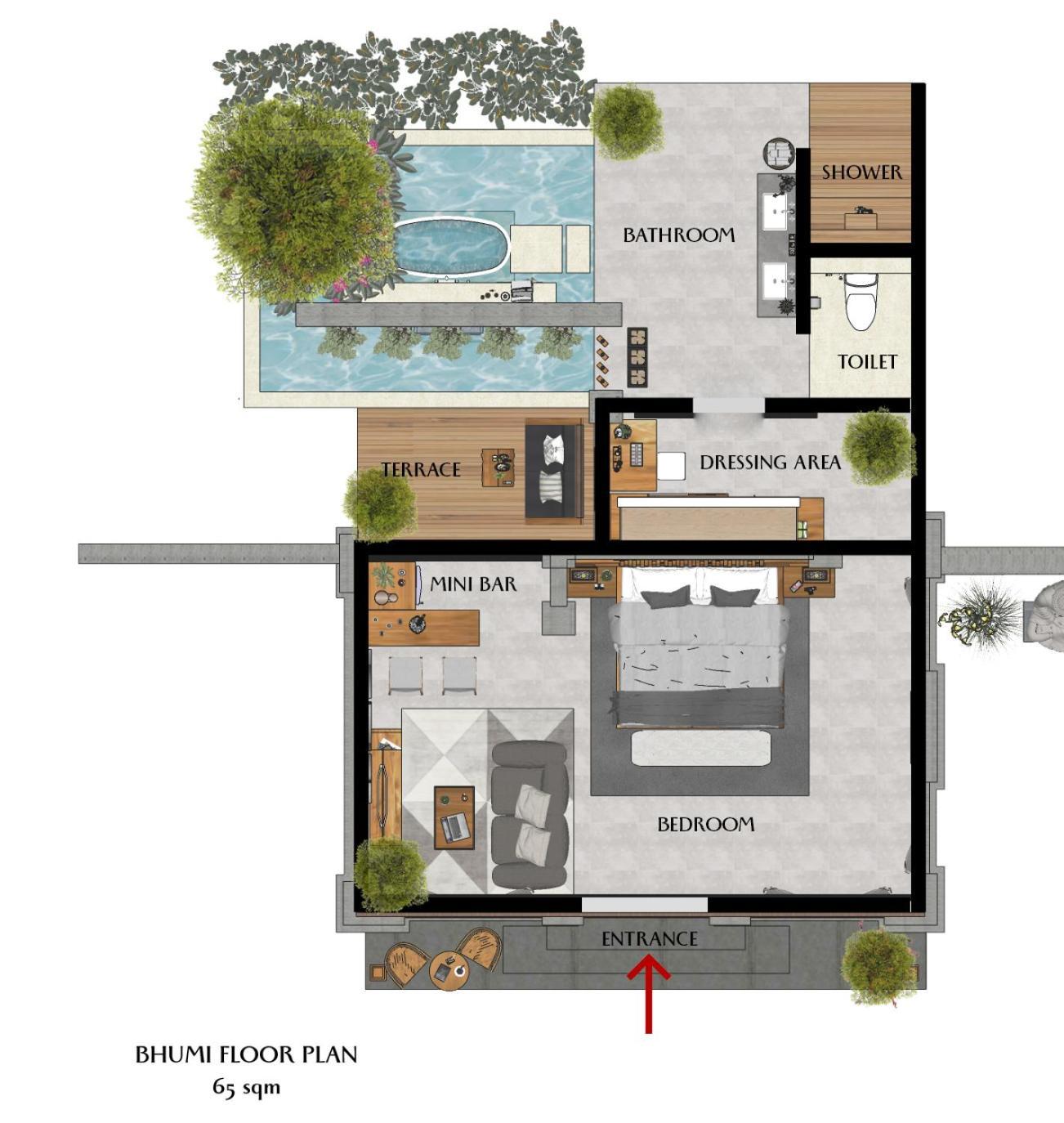 Paripadi Private Villa And Sanctuary Canggu Dış mekan fotoğraf